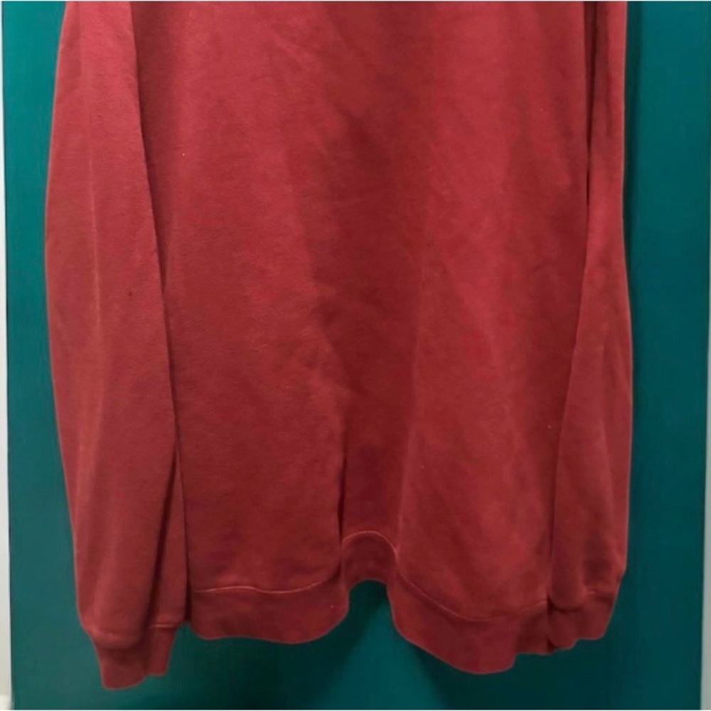 Charles River Apparel Men's Burgundy Zip-Up sweater 3XL - Picture 5 of 5